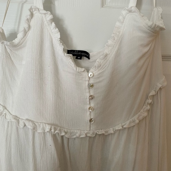 White Midi Dress - Picture 2 of 5